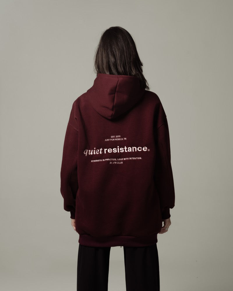 QUIET RESISTANCE HOODIE