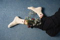 SOCKS WHITE 100% COTTON